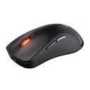 MICE SURPASSION RX / OPTICAL SENSOR / 7200 DPI / 1000 HZ POLLING RATE / OMRON SWITCHES / FPS / 2 ZONE BACKLIGHT / INTEGRATED LCD SCREEN / WIRELESS / BLACK