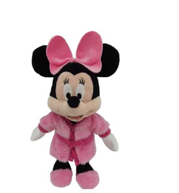 ديزني أفخم ميني بالروب الوردي مقاس 12 انش