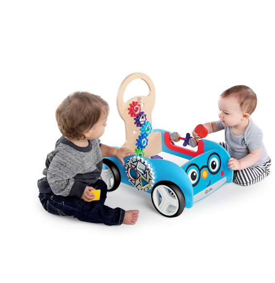 مشاية وعربة أنشطة خشبية من بيبي أينشتاين ديسكفري باجي