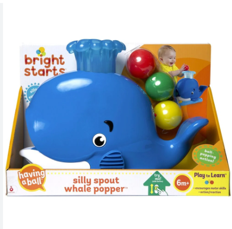 لعبة برايت ستارتس سيلي سباوت الحوت بوبر