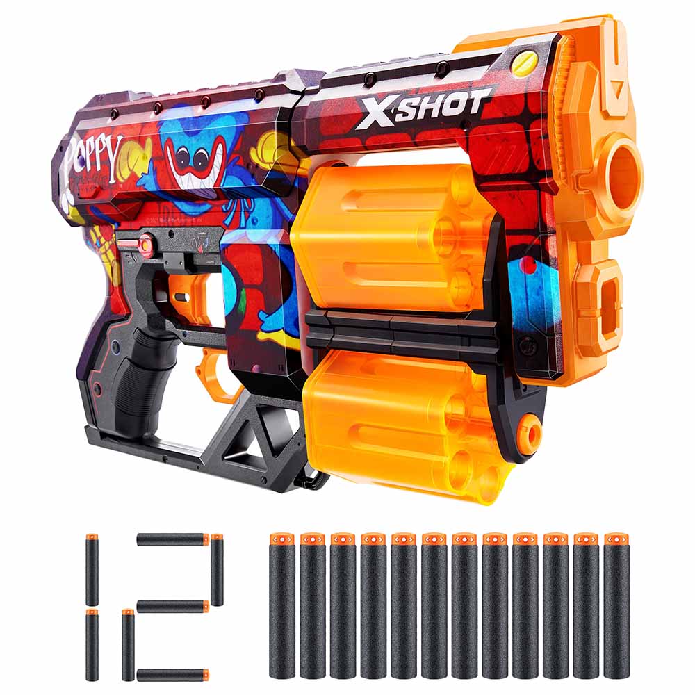 X-Shot Skins Dread (12 Darts) Poppy Playtime S1