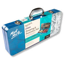 مجموعة الرسم والتوضيح مونت مارت 51 قطعة