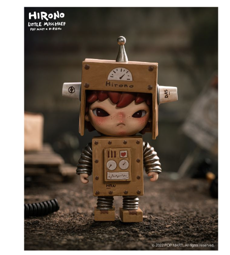 صندوق بوب مارت المخفي - سلسلة هيرونو ليتل ميشيف (روبوت)