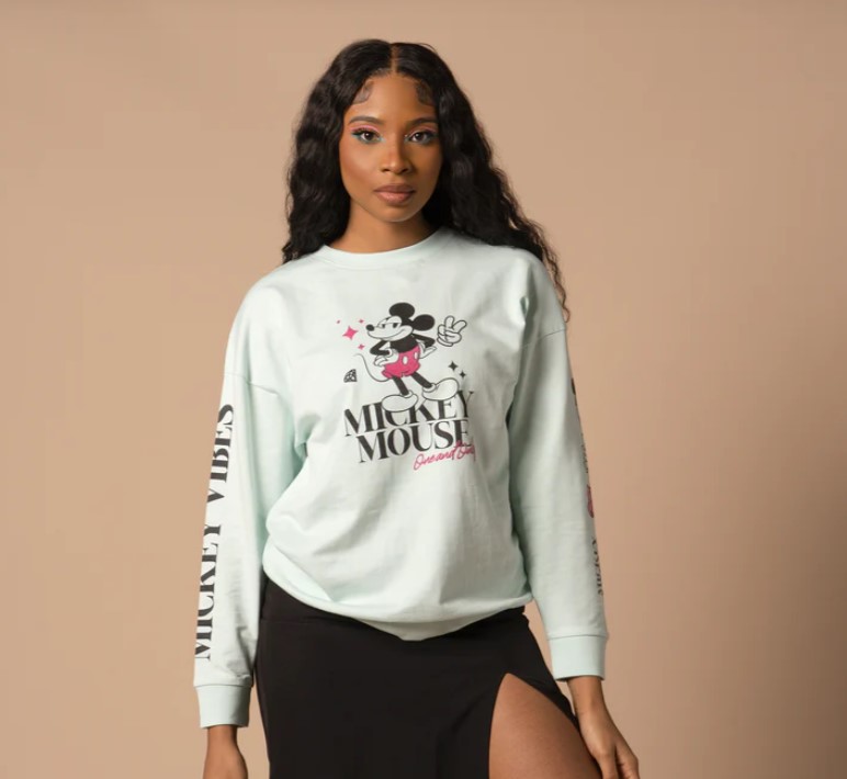 سويت شيرت ميكي للسيدات
