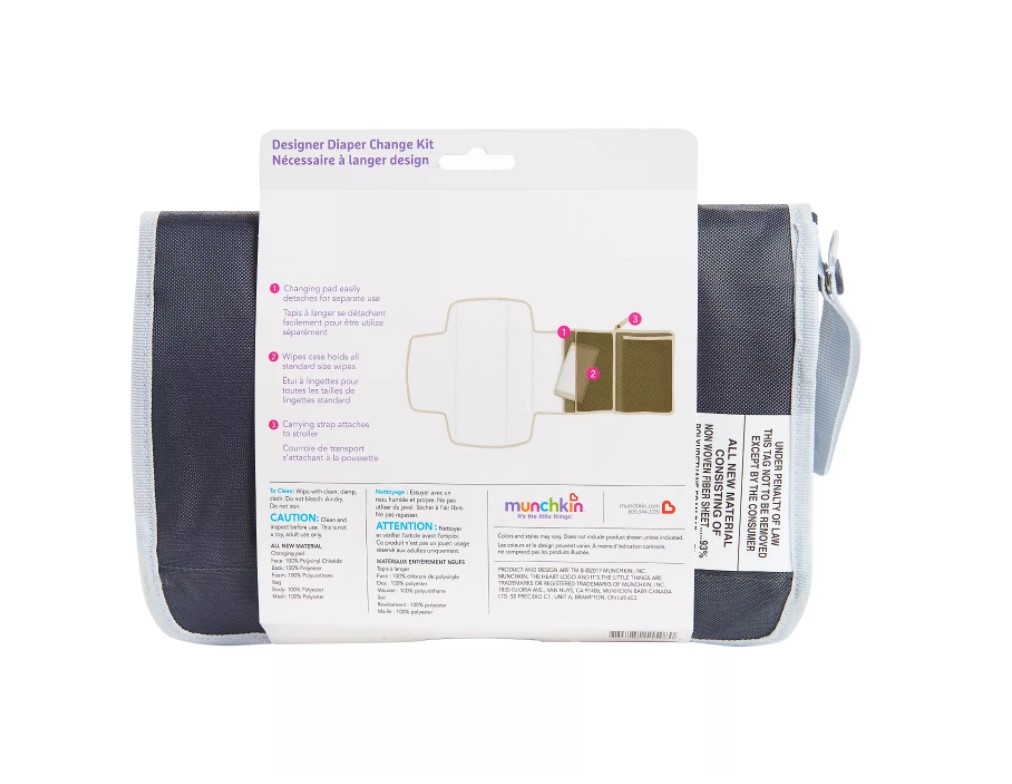 Munchkin Go Change Travel Diaper Kit