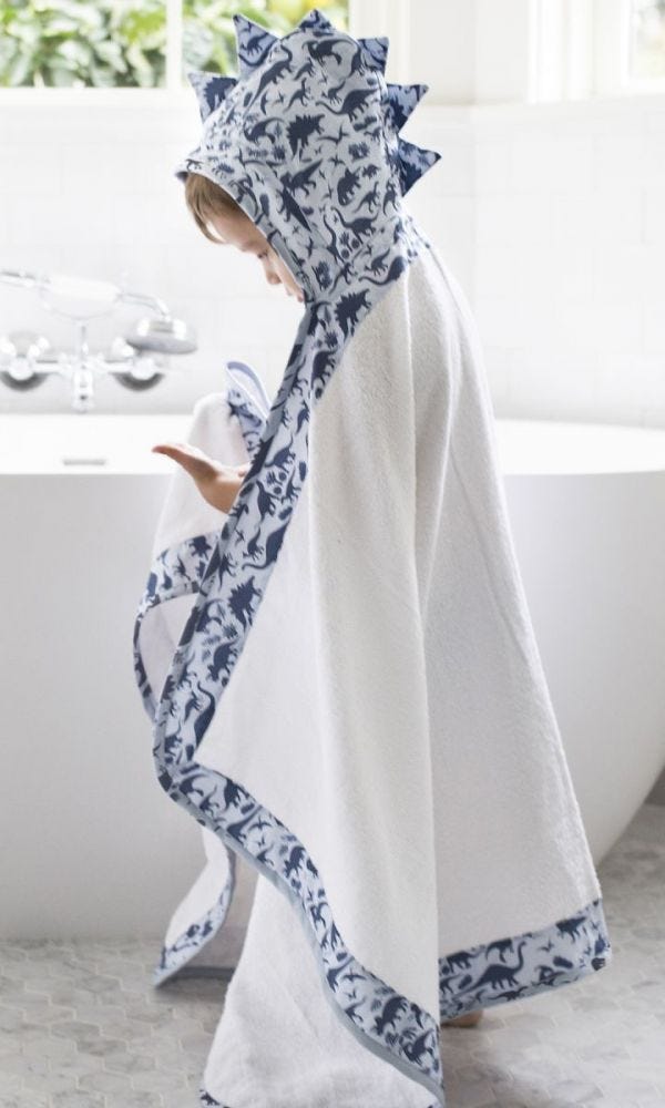 بيبي أو ليه منشفة حمام للأطفال - دينوميت