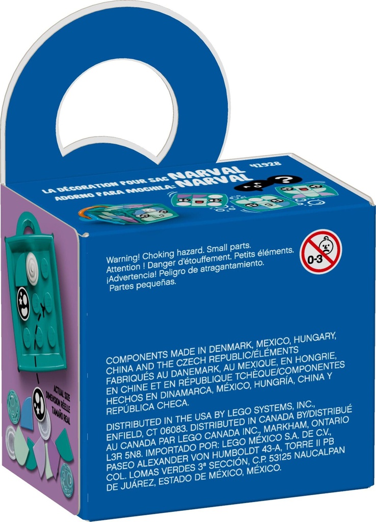 تعليقة حقيبة مكعب ناروال من ليقو