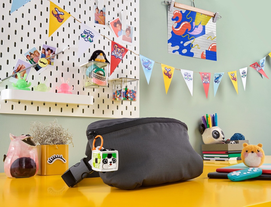 تعليقة حقيبة مكعب دب الباندا من ليقو