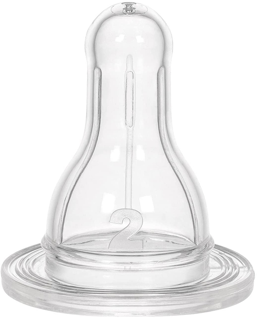  حلمة دائرية من السيليكون للزجاجة  -2- من وي بيبي