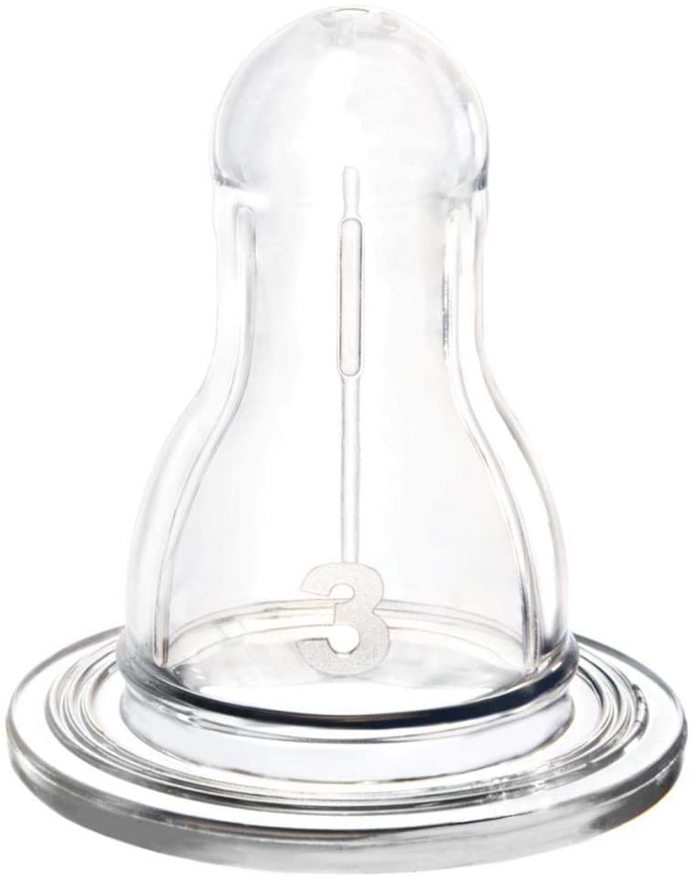 حلمة دائرية من السيليكون للزجاجة - 3 - من وي بيبي