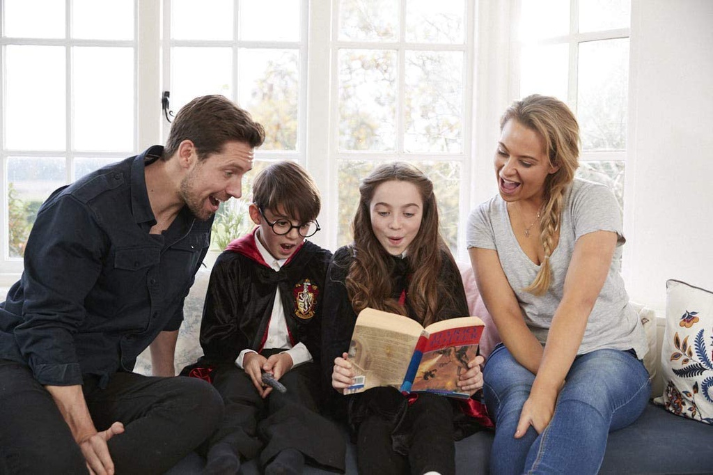 ملابس تنكرية من هاري بوتر لشخصية روب للاولاد ، مقاس مديم، لعمر 5-6 سنوات