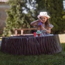 صندوق رمل بتصميم جذع شجرة -من ليتل تايكس