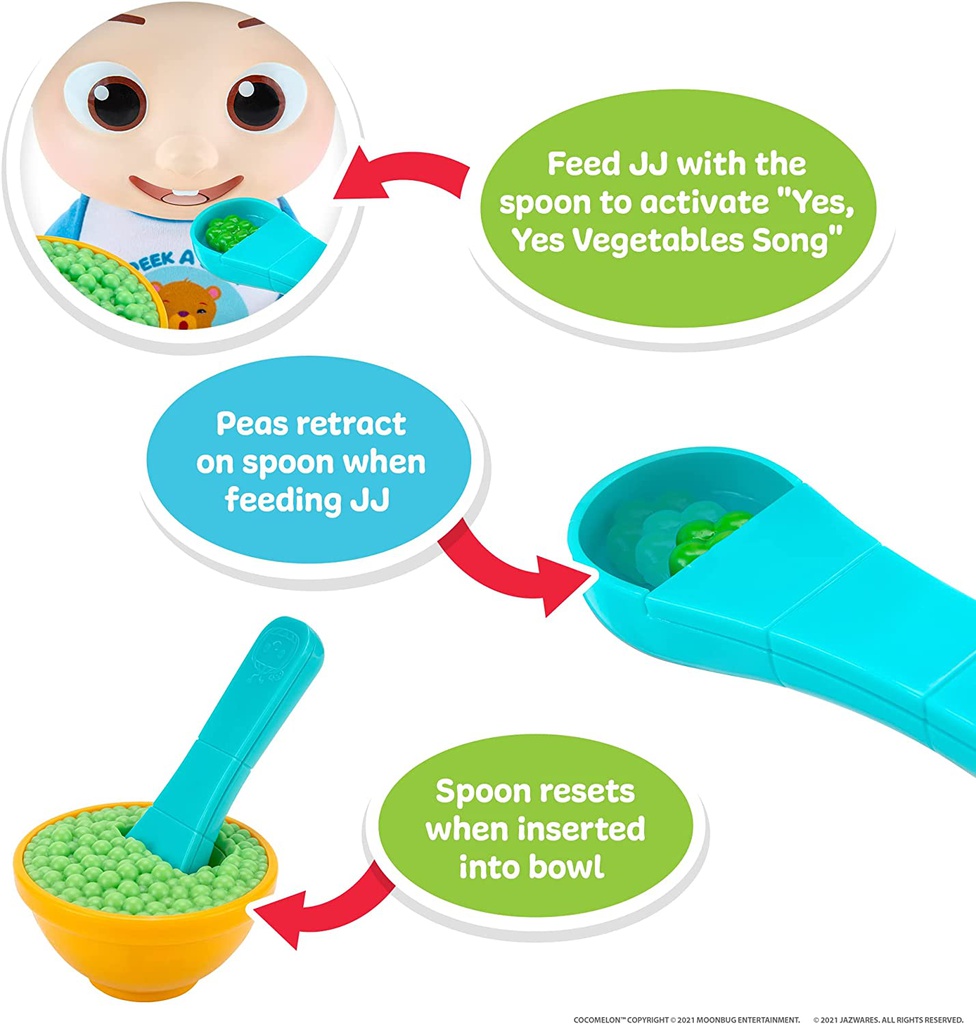 دمية جي جي القطنية  التفاعلية -من كوكوميلون