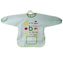 بيبي جيم مريلة اكل للاولاد برسومات ، اخضر