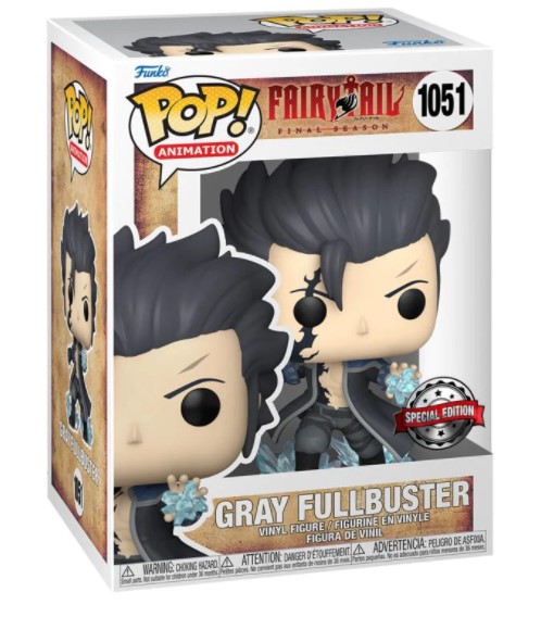 Funko Pop Fairy Tail-1051 - Fullbuster Devil Slayer