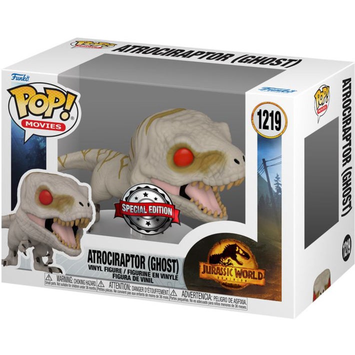 Funko Pop Jurassic World Movies - 1219 - Atrociraptor Ghost