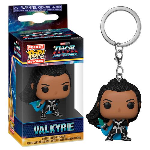 POP Marvel Horror Love and Thunder Valkyrie Pocket Keychain