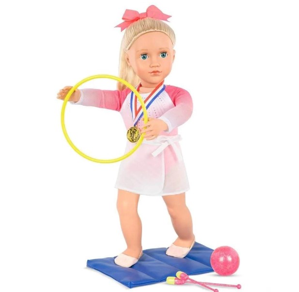 دمية جينريشن لاعبة الجمباز 18 بوصة - ديان