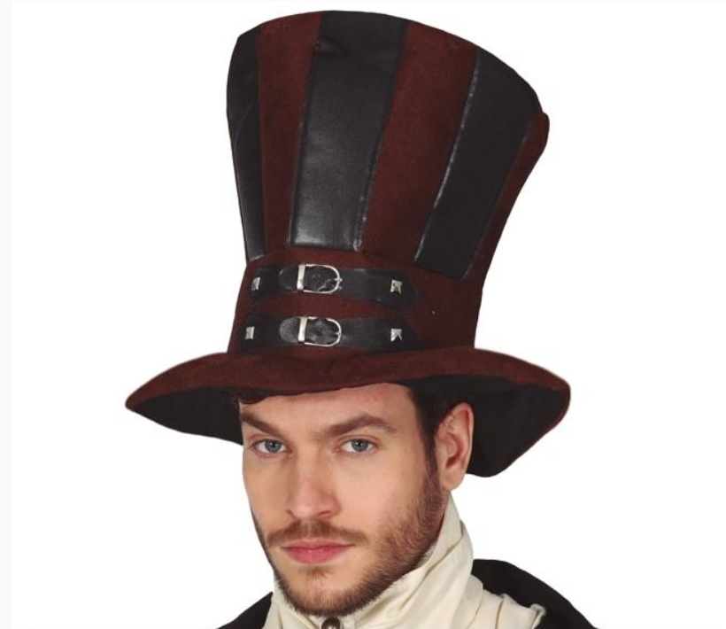 Top hat with buckle - Halloween