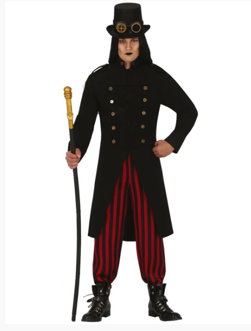 Men's Vampire Fancy Dress-Halloween