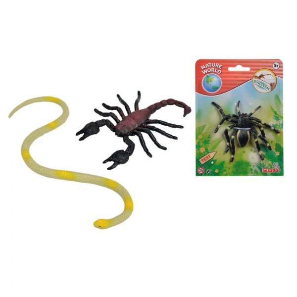 Small rubber animals