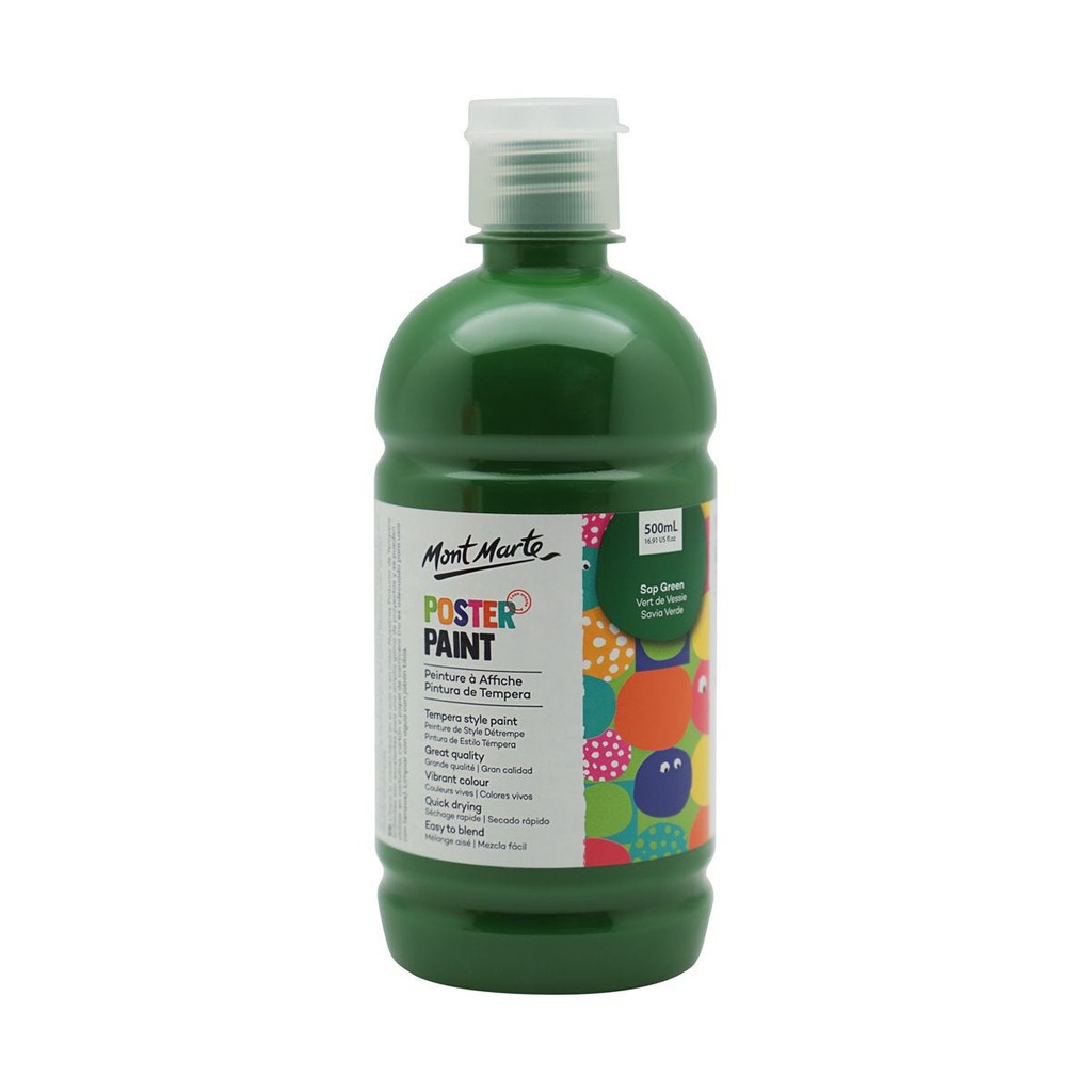 Mont Marte Kids - Poster Color 500 ml - Green