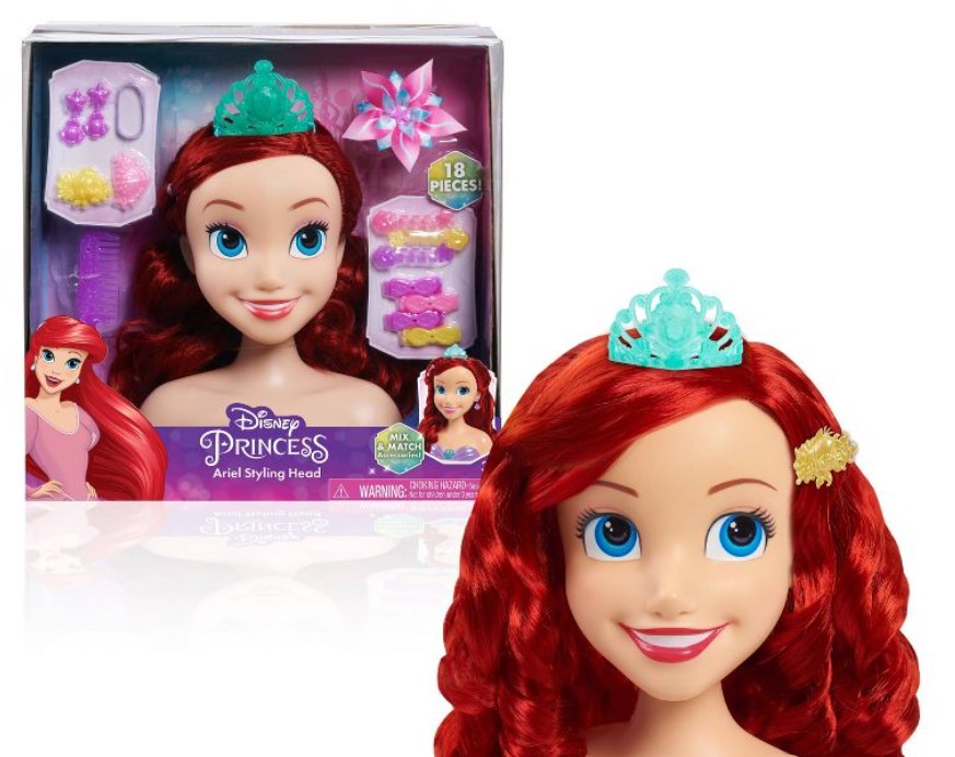 Disney Princess Ariel styling head