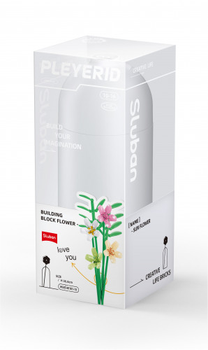 سلوبان قطع تركيب مزهرية - 238 قطعة