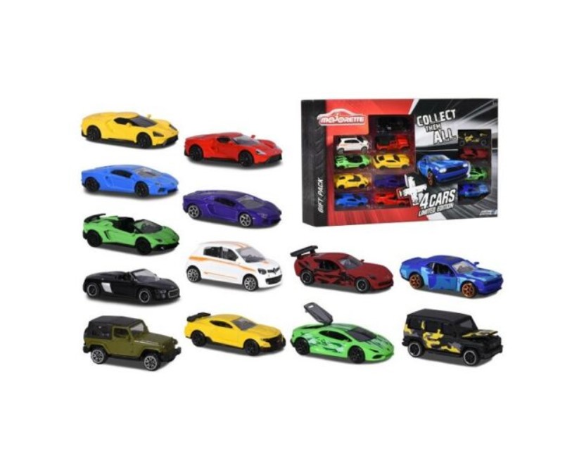 Majorette - 13 Assorted Cars (9 + 4)