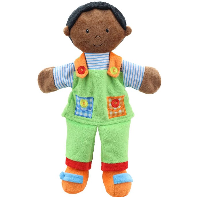 Baby Boy Dark Skin Doll-15cm