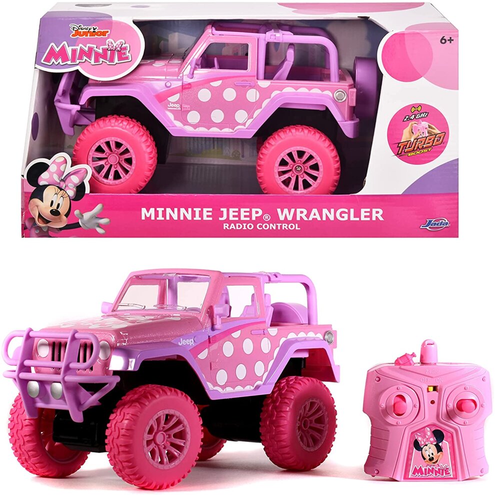 Disney Minnie Jeep Wrangler Remote Control Car