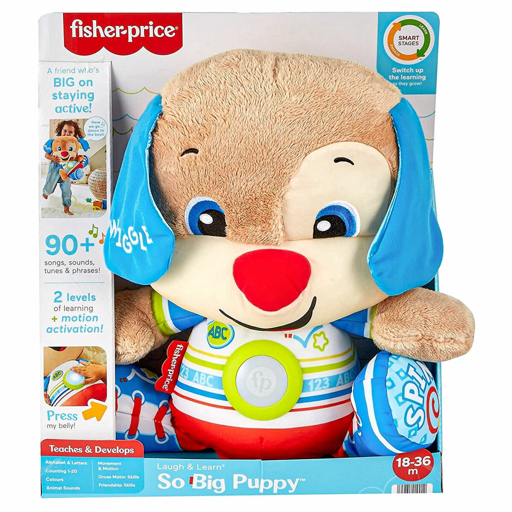 Fisher-Price Laugh and Learn | Interactive soft toy