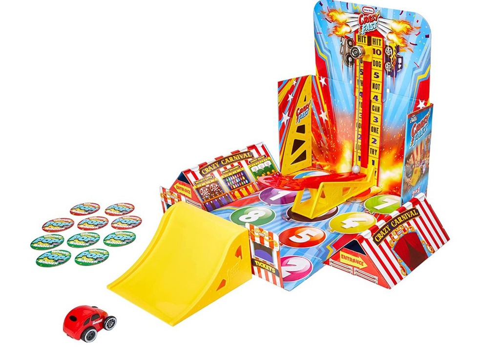 Little Tikes Crazy Fast Flip and Fly Carnival Game