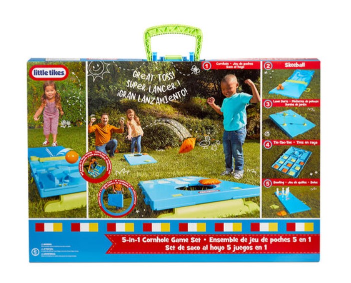 Little Tikes 5-in-1 Cornhole Game Set