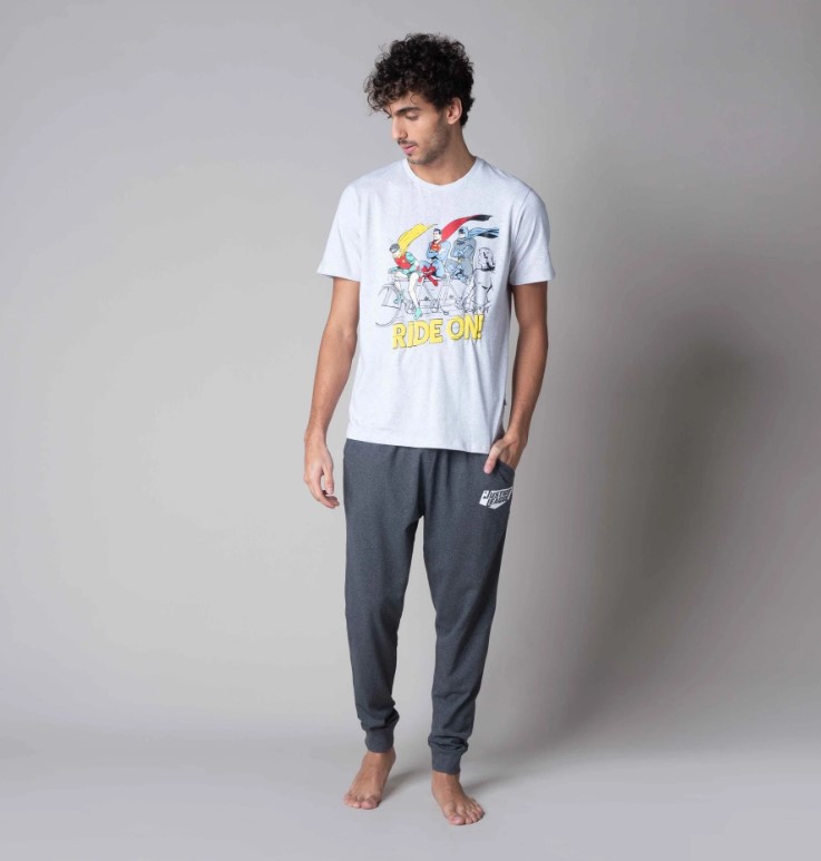 Batman Men's Long Pyjama Set