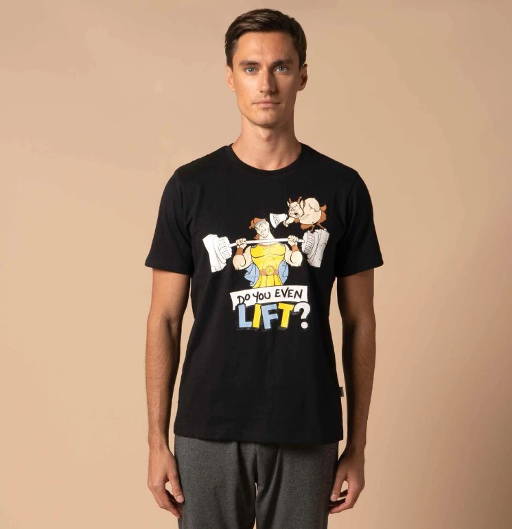 ديزني طقم بجامة رجالي طويل هرقل