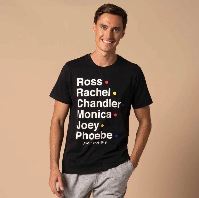 Friends TV Series Men's Long Pyjama Set