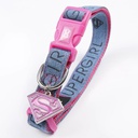 Supergirl Superman dog collar