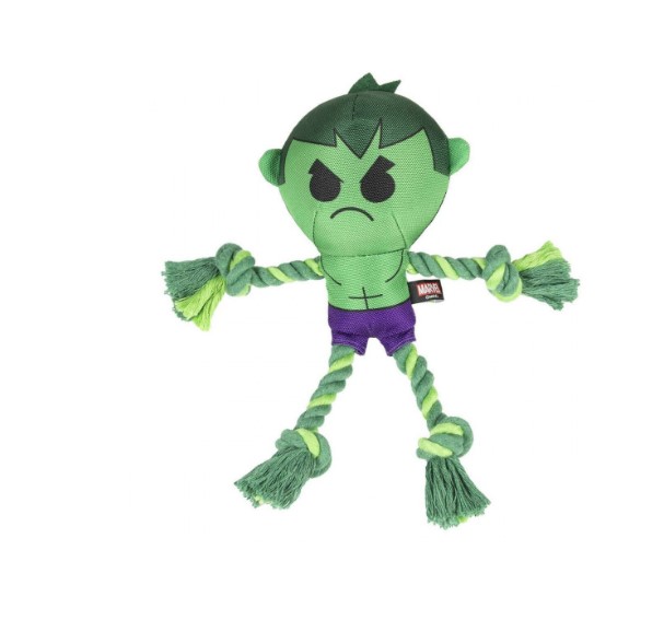 Plush rope toy for dogs - Hulk