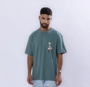 Disney Goofy Front &amp; Back Printed Men's Oversized Tee