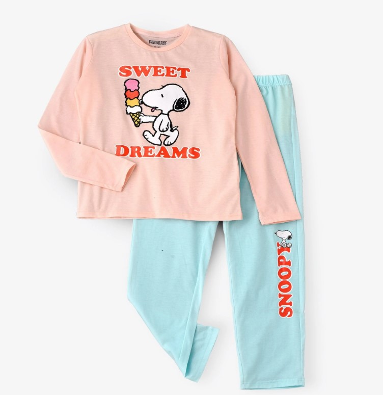 Snoopy Senior Girls Pyjama Set