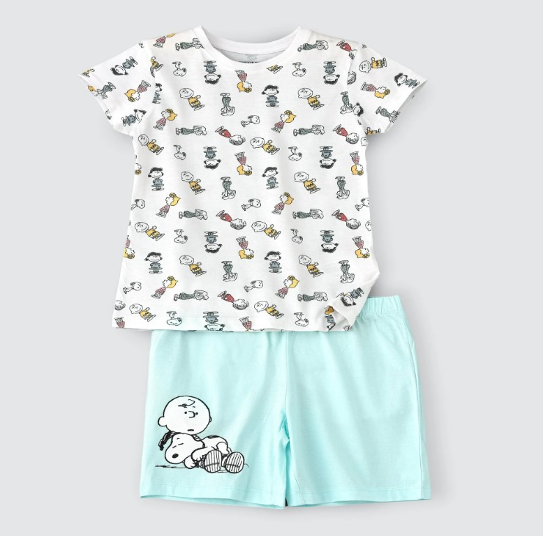 Snoopy Senior Girls Short Pyjama Set