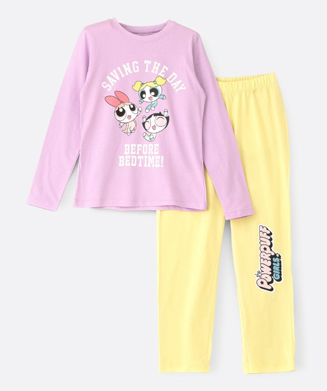 The Powerpuff Girls Senior Girls Pyjama Set