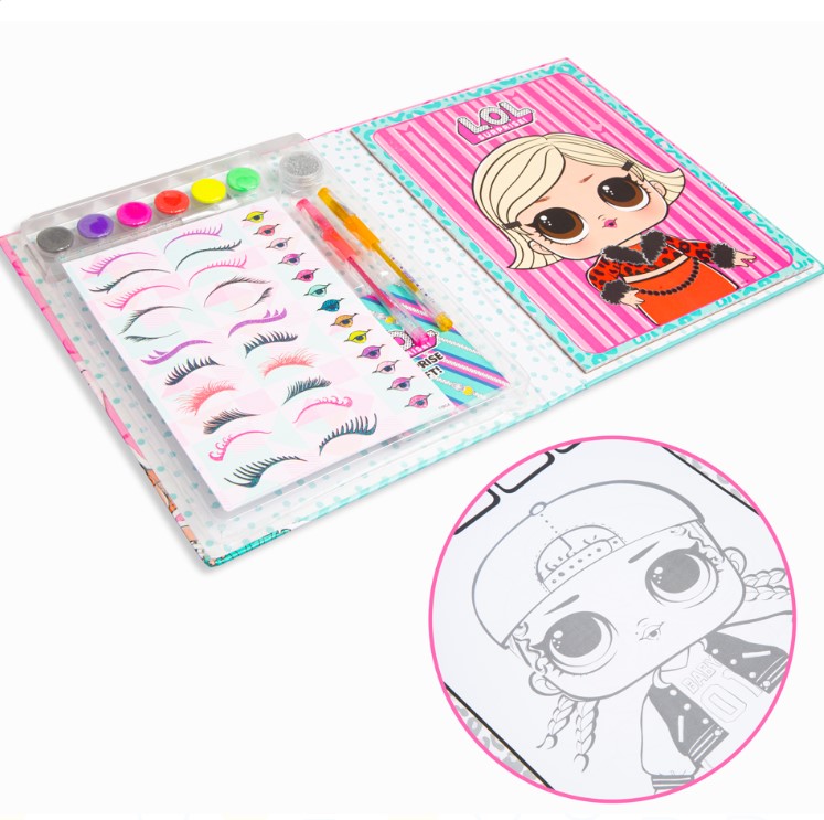 ال او ال مجموعة تلوين الشعر