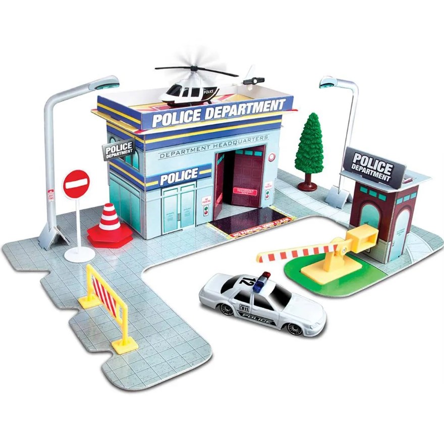 Maisto Fresh Metal Police Station Game