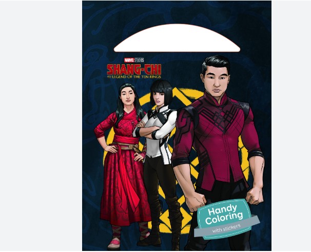 The Legend of Shang-Chi with Stickers