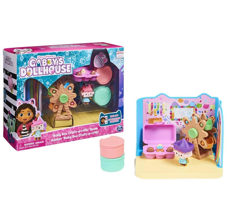 Gabby Deluxe Dollhouse Room Playset