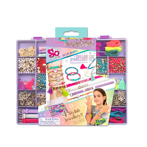 Luxury DIY jewelry set for girls, multi-colored