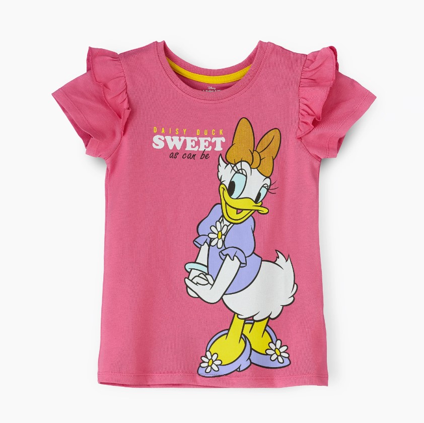 Girls' Daisy Duck Junior T-Shirt