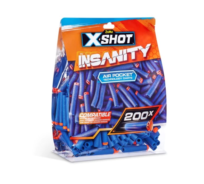 Zorro X-Shot Humanity Darts Set 200 Piece